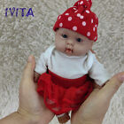 IVITA 8'' Mädchen Silikon Rebornpuppen Silikone Puppen Soft Silicone Doll