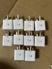 10 X  Samsung Fast Charger Power Adapters  -Joblot Off 10  Plugs
