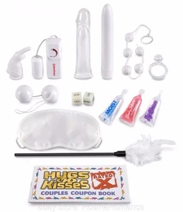 Wedding Kit Vibrator Bullet Anal Beads Penis Ring Love Balls Tickler Sex Toys - Picture 1 of 2