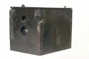 C05118~ Bulls-Eye Ebonite Model Boston Camera MFG Co - Damaged - Picture 1 of 17