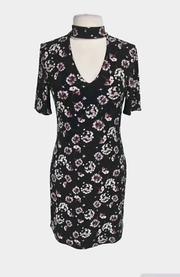 Vestido de mujer WHITE HOUSE BLACK MARKET vaina hasta la rodilla talla S jersey elástico 54A Foto 1 de 4