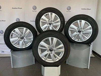 Original VW "Karlstad" 16 Zoll Winterkomplettradsatz Touran ab 2016 - Bild 1 von 4