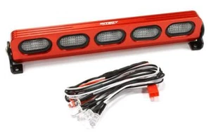 Realistic T4 Adjustable Spot Light Bar (5) w/ LED for 1/10 & 1/8 Scale - Picture 1 of 1