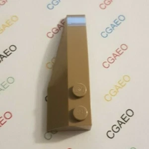 1 X Lego 41748 - Wedge 6 x 2 Left - DARK TAN - Imagen 1 de 1