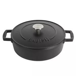 Babish 3-Quart Matte Enameled Cast Iron Braiser - Picture 1 of 5