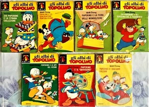 Albi di TOPOLINO_numerazione 800_Lotto 7_n.7 Albi.... vedi - Foto 1 di 2