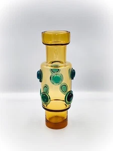 Studio Art Glass JOSEF HOSPODKA PRACHEN GLASS LARGE Vase CHRIBSKA BORSKE Unique - Picture 1 of 15