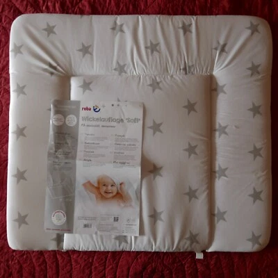 ROBA RODA Changing Pad, 85x75 cm, Soft, Padded, Water-repellent, Washable, BNIP