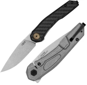 Zero Tolerance Folding Knife 3.25" MagnaCut Steel, Titanium-Carbon Fiber Handle - Picture 1 of 3