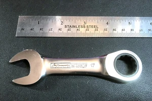 GARANT 61-4816_17  Open End 17mm Stubby Ratcheting Ring (Combination) Wrench  - Picture 1 of 2