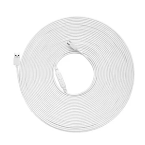 Extended Length USB to Micro USB Charger Cable 10m/15m for / CCTV - Zdjęcie 1 z 10