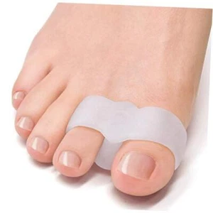 Pack of 12 Bunion Corrector, Toe Separators with 2 Loops, Big Toe Spacer - Picture 1 of 7