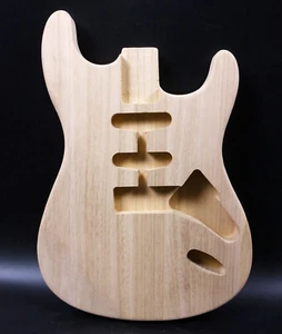 Cuerpo de guitarra madera de paulownia SSH proyecto de guitarra inacabado hágalo usted mismo para piezas ST - Imagen 1 de 6