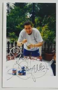 43543 182/ AUTOGRAFO su foto - ALESSANDRO GRECO (presentatore) - Picture 1 of 4