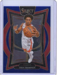 2024-25 Panini Select - Amen Thompson Concourse #59 Blue Rockets - Picture 1 of 2