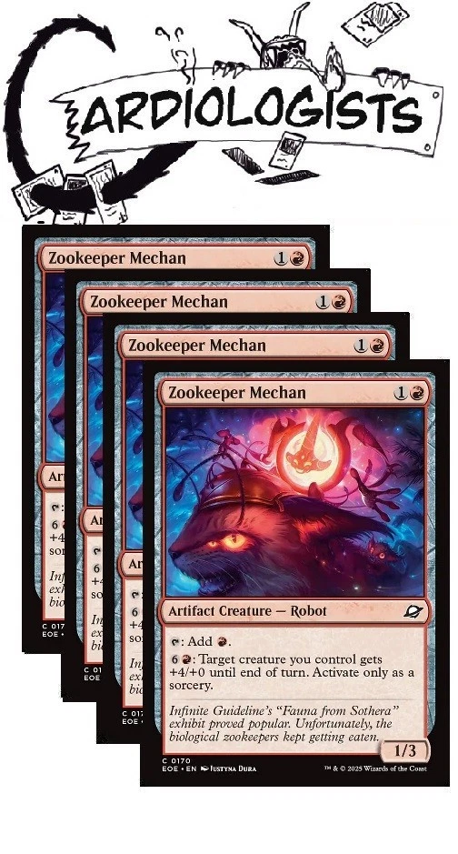 Zookeeper Mechan x4 | Magic the Gathering MTG | Edge of Eternity | NM - Image 1 of 1