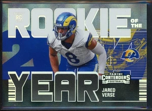 2024 Panini Contenders Jared Verse #18 Rookie of the Year RC - Picture 1 of 2
