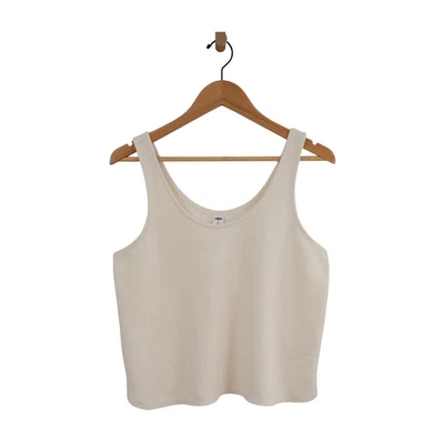 Camiseta sin mangas Old Navy ligera de punto texturizado talla M Foto 1 de 4