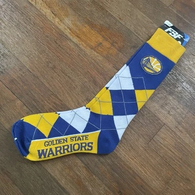 Calcetines For Bare Feet Golden State Warriors Argyle Lineup NUEVOS CON ETIQUETAS OSFM NUEVOS CON ETIQUETAS Foto 1 de 4