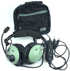 Auriculares de Aviación David Clark DC ONE-X Enchufe Doble con Bluetooth *PROBADOS* - Imagen 1 de 13
