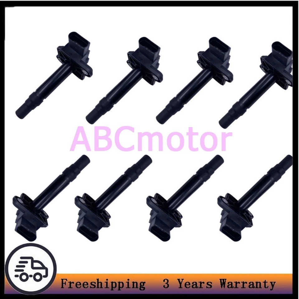 8 x New Ignition Coils 06B905105 for Audi A6 A8 RS6 S6 S8 8 Cylinder 4.2L Engine - Image 1 of 4