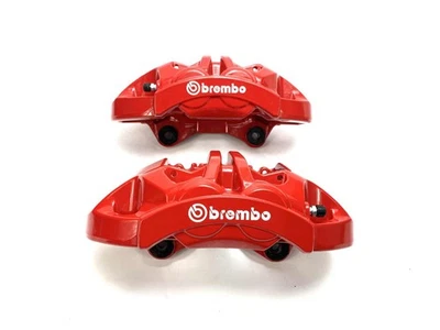 GENUINE AUDI Q5 FY FRONT LEFT + RIGHT BREMBO BRAKE CALIPERS 2017-2024 338/30mm - Image 1 of 2