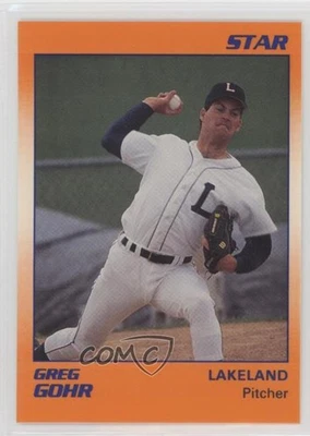 1990 Star Lakeland Tigers Greg Gohr #11 Rookie RC - Image 1 of 2