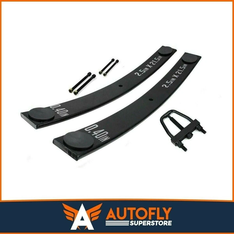 Kit de elevação traseira 2" Add-a-Leaf para 1982-2005 GMC S-15 Jimmy / Sonoma 2WD 4WD - Imagem 1 de 4