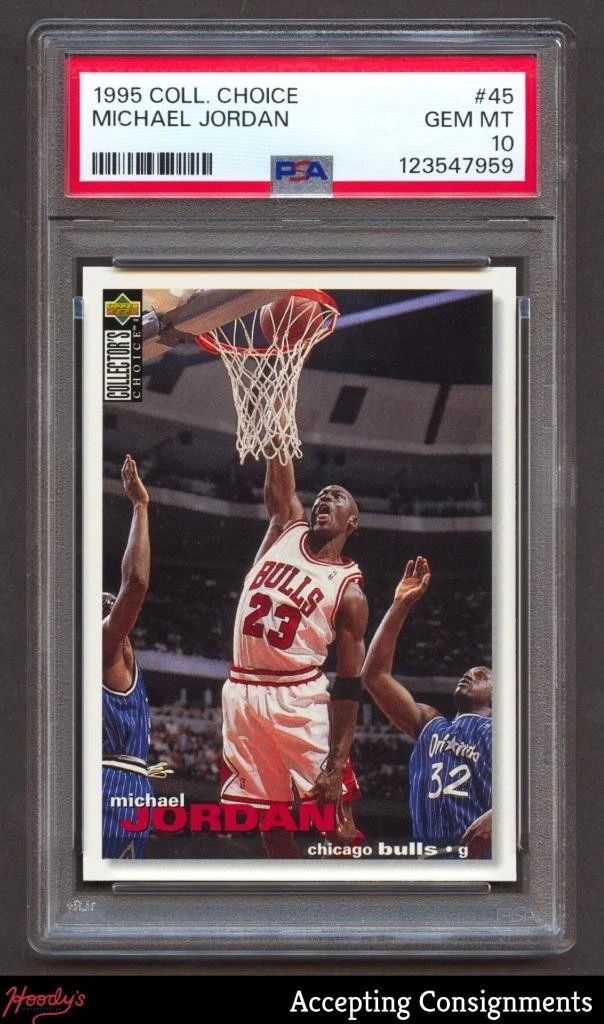 Michael Jordan PSA 10 Graded Basketball Trading Cards for sale | eBay