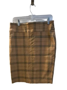 SOHO Apparel LTD. Plaid PENCIL Skirt Size MEDIUM. - Picture 1 of 4