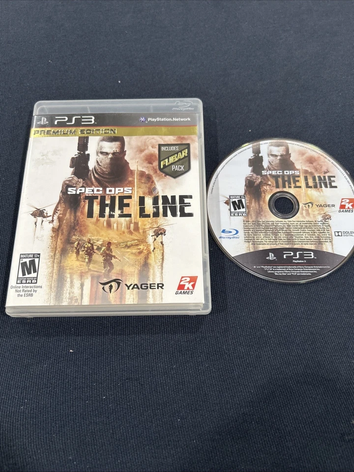 Spec Ops: The Line -- Premium Edition (Sony PlayStation 3, 2012)  No Manual - Image 1 of 4