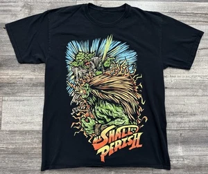 All Shall Perish Street Fighter Shirt Mens Size Large Black Rare Band Tee Yoda - Picture 1 of 7
