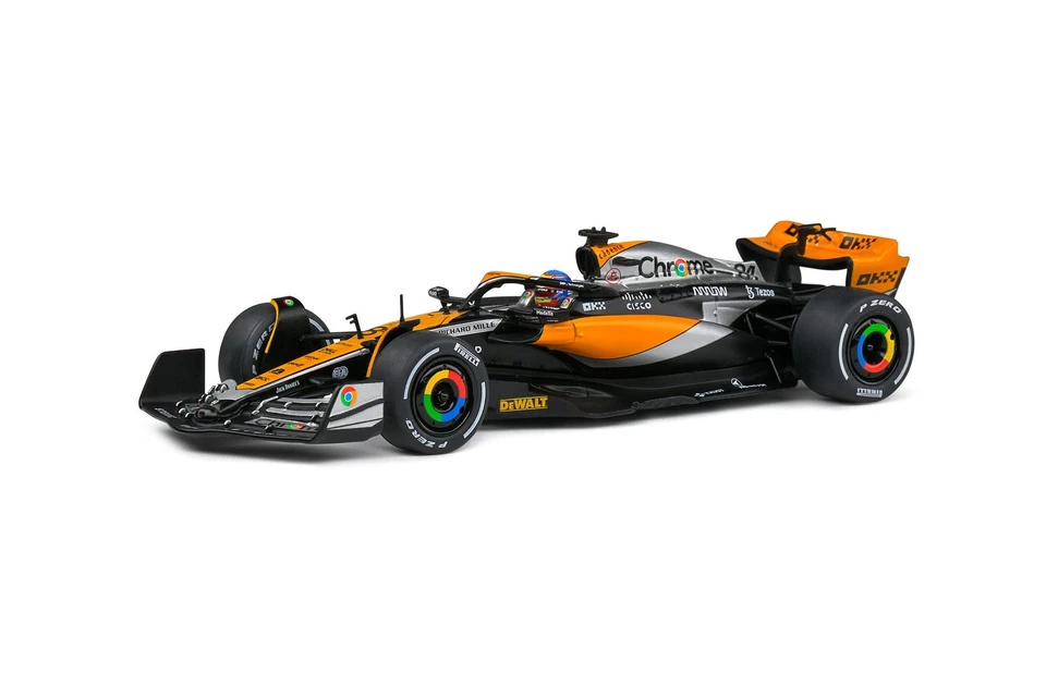 SÓLIDO 4317802 MINIATURA MCLAREN MCL60 GRAN BRITAIN GP 2023 O.PLACAS 1/43 - Imagen 1 de 1