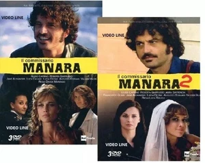 IL COMMISSARIO MANARA 1 e 2 RARI FUORI CATALOGO SIGILLATI - Imagen 1 de 5