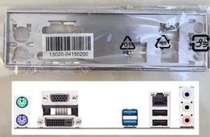 For ASUS PRIME H310M-K PRIME H310M-K R2.0 Motherboard I/O Shield Backplate - Afbeelding 1 van 2