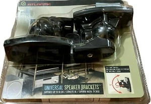 Atlantic 2 Universal Speaker Mounting Brackets Tilt Swivel Wall Ceiling New  - Picture 1 of 3