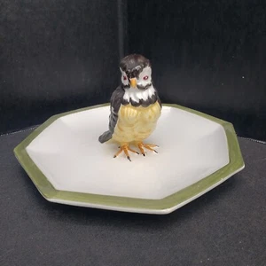 Mottahedeh Baby Owl Plate Serving Plate 7.5 inches Italian Tiny Chips - Picture 1 of 14
