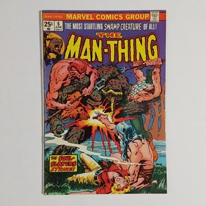 Man-Thing 6 VG+ 1974 Marvel Comics Bronze Age Horror - Picture 1 of 7