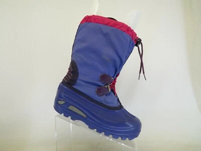 Sorel Purple Rubber Waterproof Insulated Snow Boots Youth Size 5 D - Image 1 of 4