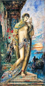 Song of Songs by Gustave Moreau A1 Quality Canvas Print - Picture 1 of 1