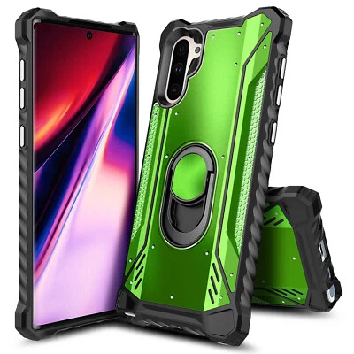 For Samsung Galaxy Note 10 / Note 10 Plus Case Metal Magnetic Ring Stand Cover - Image 1 of 4