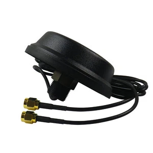 Multiband 4G / LTE Antenne - 4dBi, 2x2 MIMO,1.5m, Schwarz, IP65, M2M - Bild 1 von 4