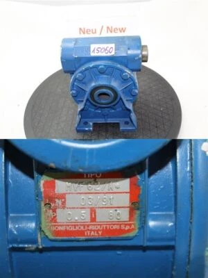 Riduttore Bonfiglioli MVF62/A A Vite Senza Fine i=80 Motore Gearbox Riduttore - Bild 1 von 4