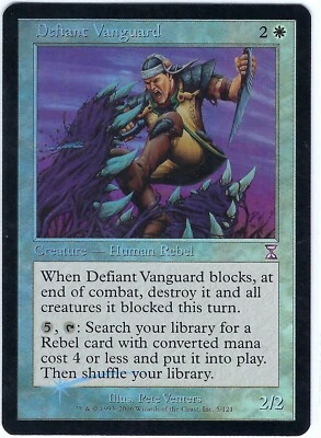 FOIL Defiant Vanguard Time Spiral Timeshifted – MTG Magic the Gathering Card - Image 1 of 2