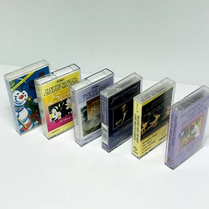 6 Vintage Audio Cassettes Ballet RPO Melodies Love Songs Jose Carreras Christmas - Picture 1 of 7