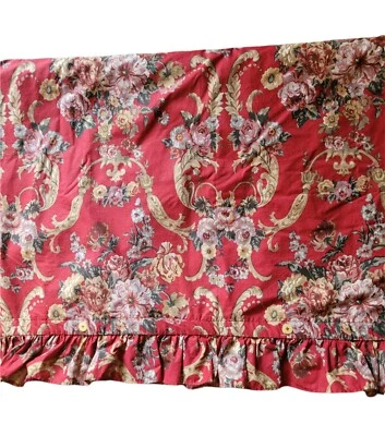 Ralph Lauren Marseilles Queen Duvet Cover Ruffle Blue Label  - Image 1 of 4