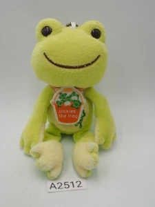 Pickles The Frog A2512 Green Nakajima 1994 Mascot Keychain 6" Plush Toy Doll - Picture 1 of 6