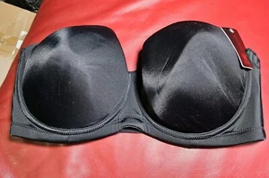 Wacoal Women's Red Carpet Strapless Convertible Bra Black SIZE 36C NWT New - Picture 1 of 5