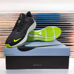 Nike Air Pegasus 39 Shield Weatherized Black Running Shoes DO7625-002 Men's Size - Picture 1 of 22