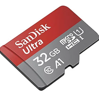 SanDisk 32GB MicroSD SDHC Ultra 98MB/s 32GB Classe 10 Micro SD per il cellulare - Immagine 1 di 4